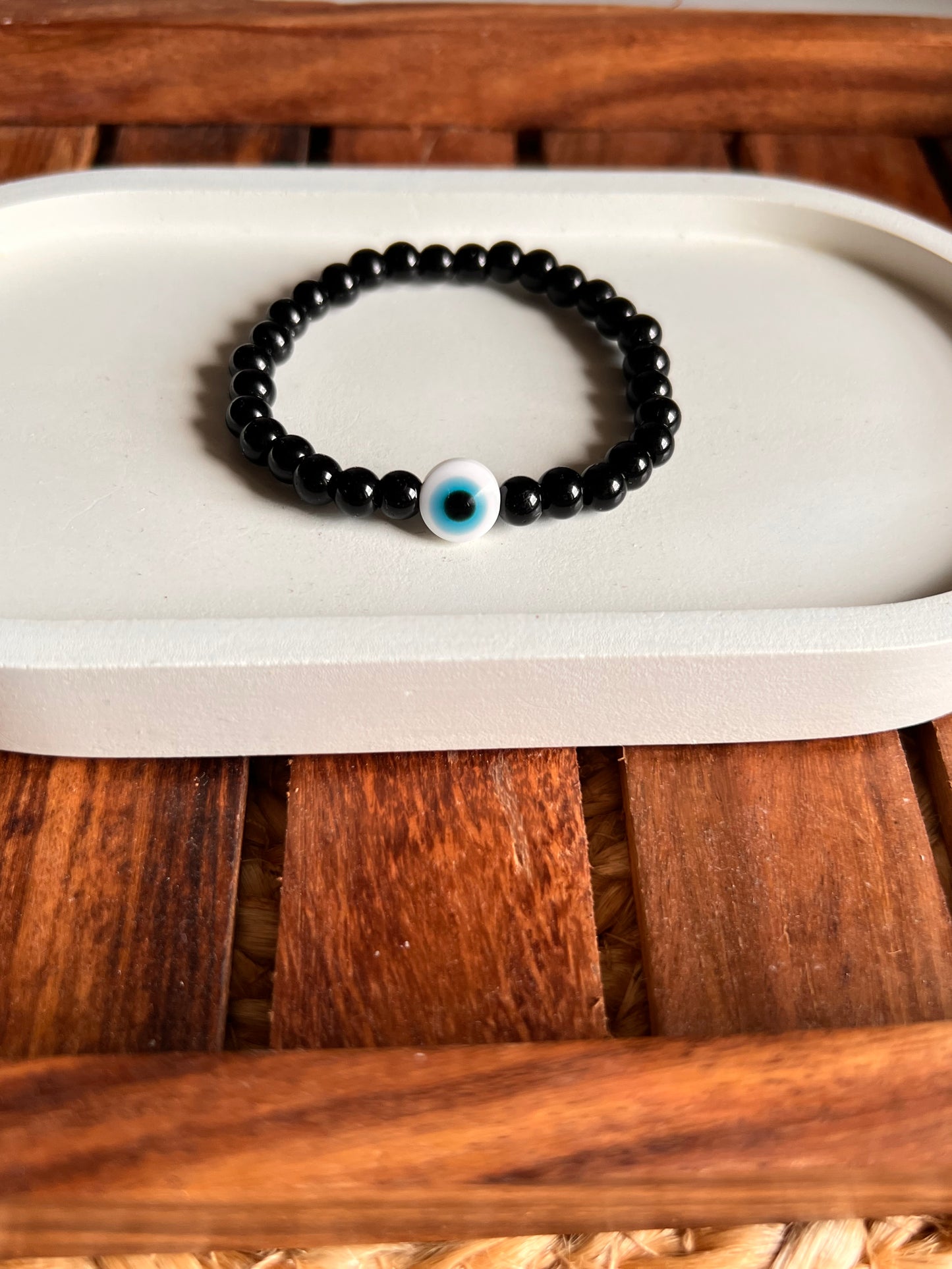 Enchanting Evil Eye Beads Bracelets- Set of 5