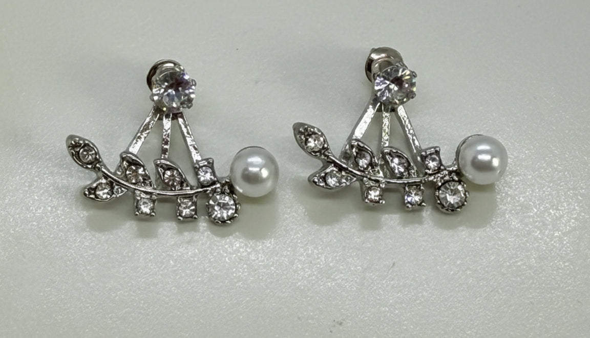 Korean Style Cute & Classy Earrings - Silver