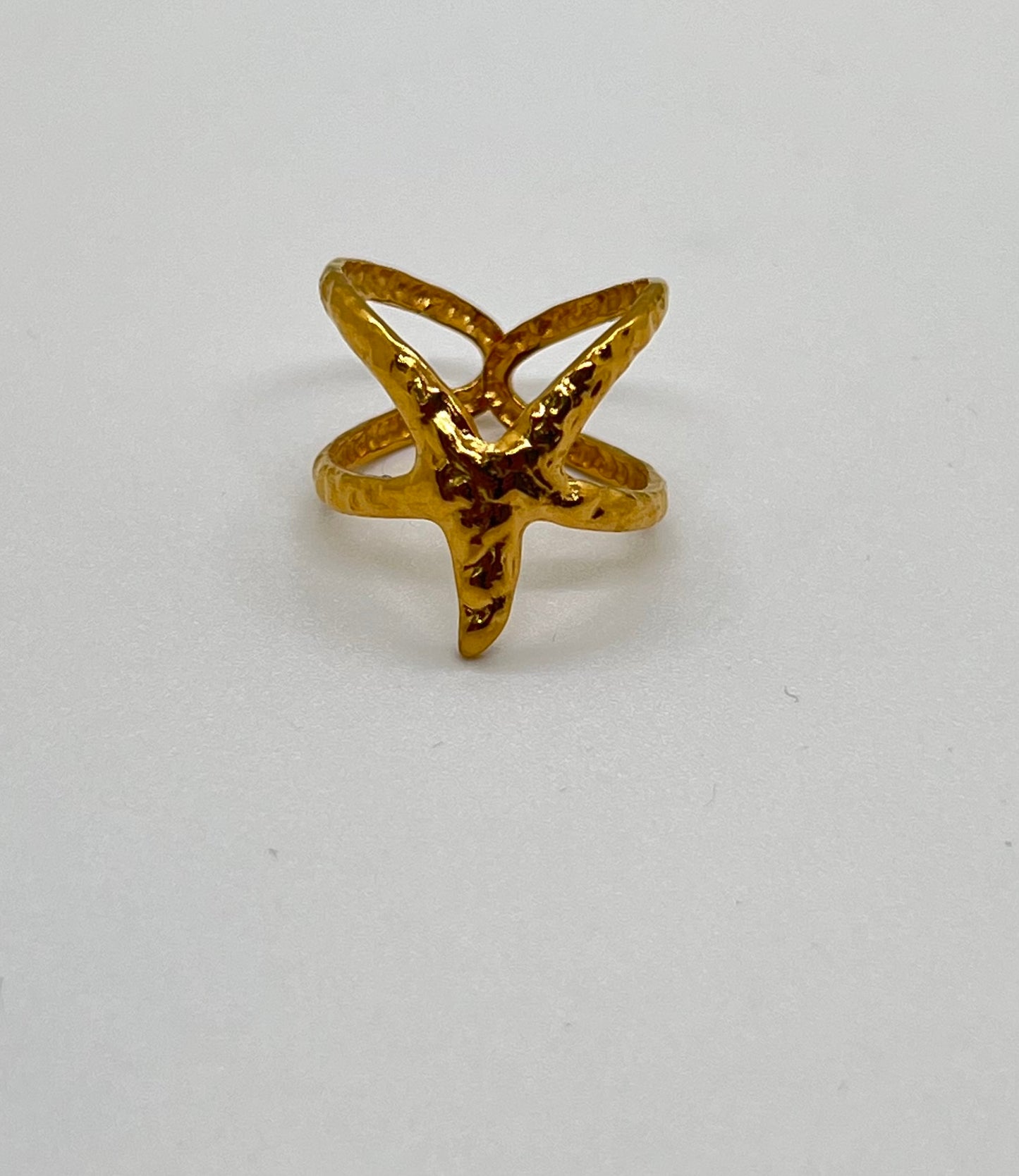 Celeste Star Anti-Tarnish Adjustable Finger Ring