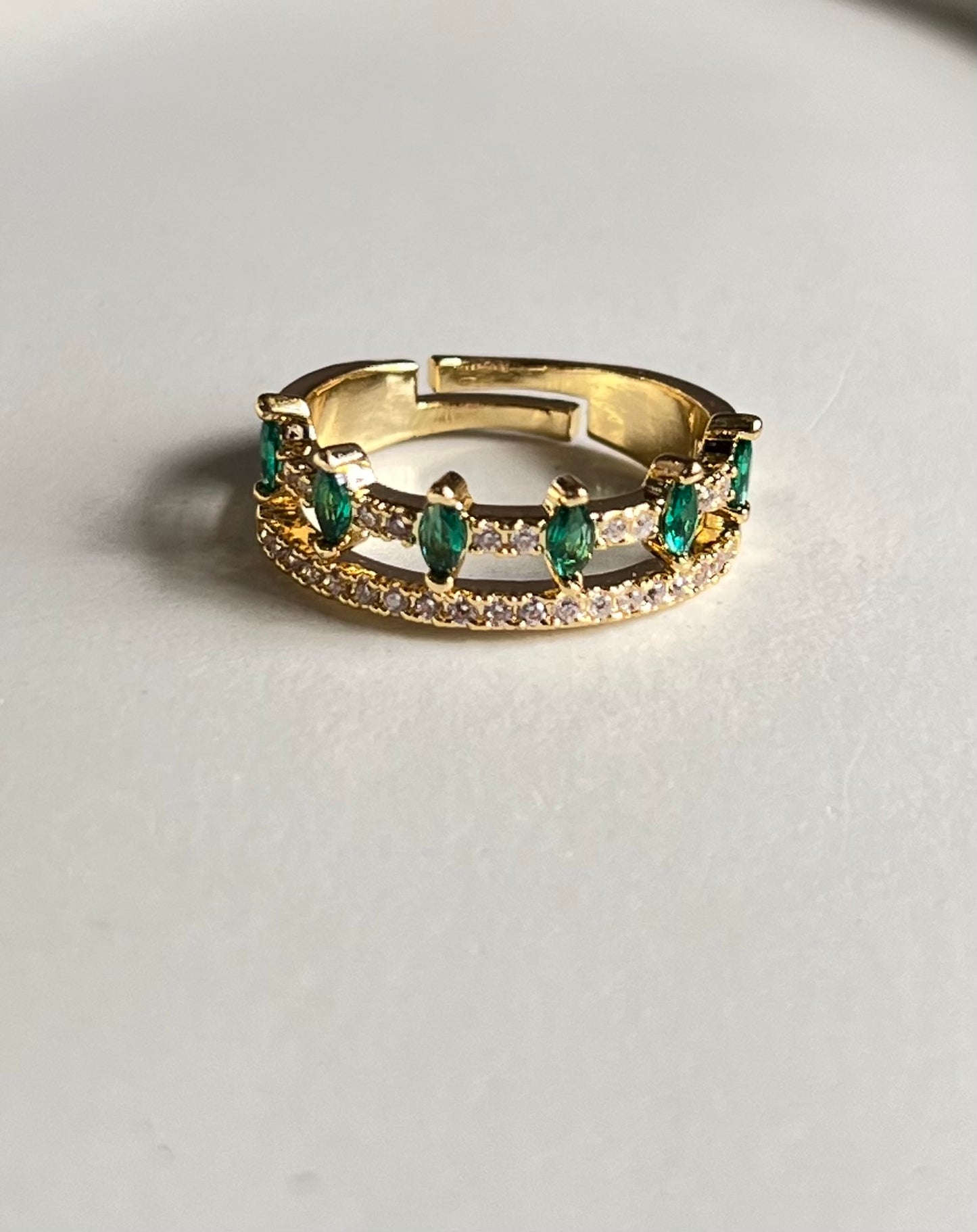 Mint Royale Ring - Adjustable & Anti Tarnish