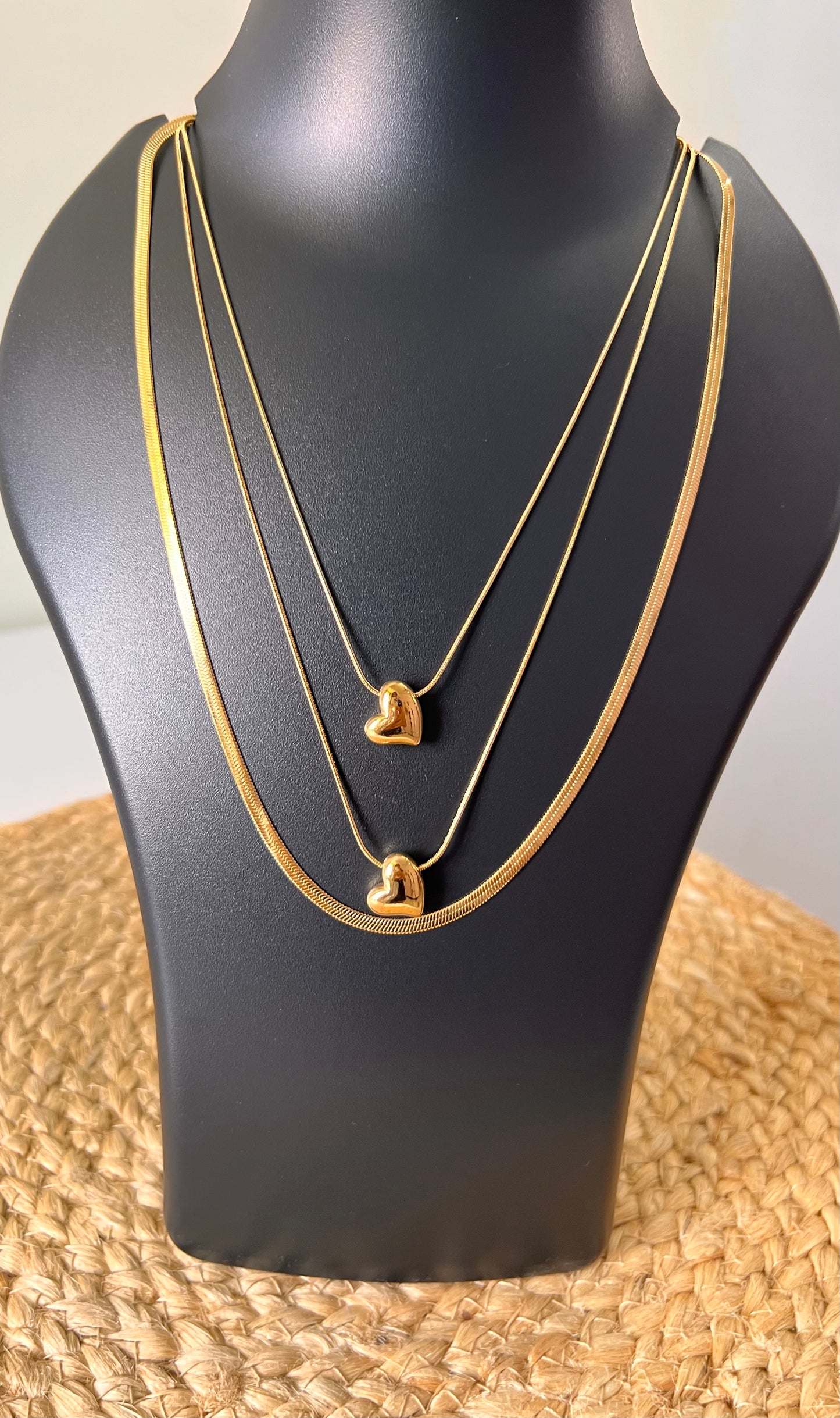 LoveStack - Tarnish- Free Triple Layer Neck Chain