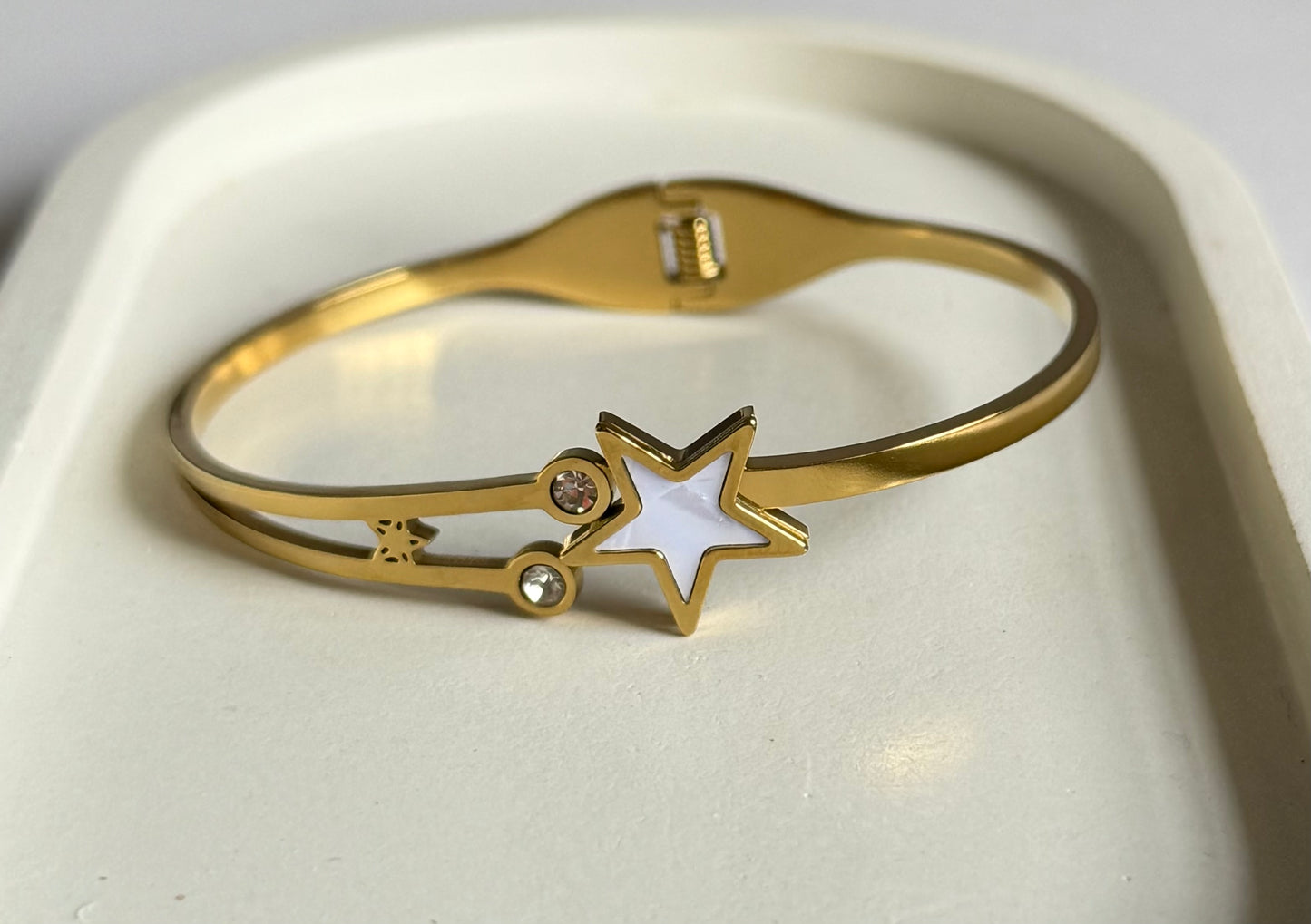 The Shooting Star Anti Tarnish Kada Bracelet - Regular Size