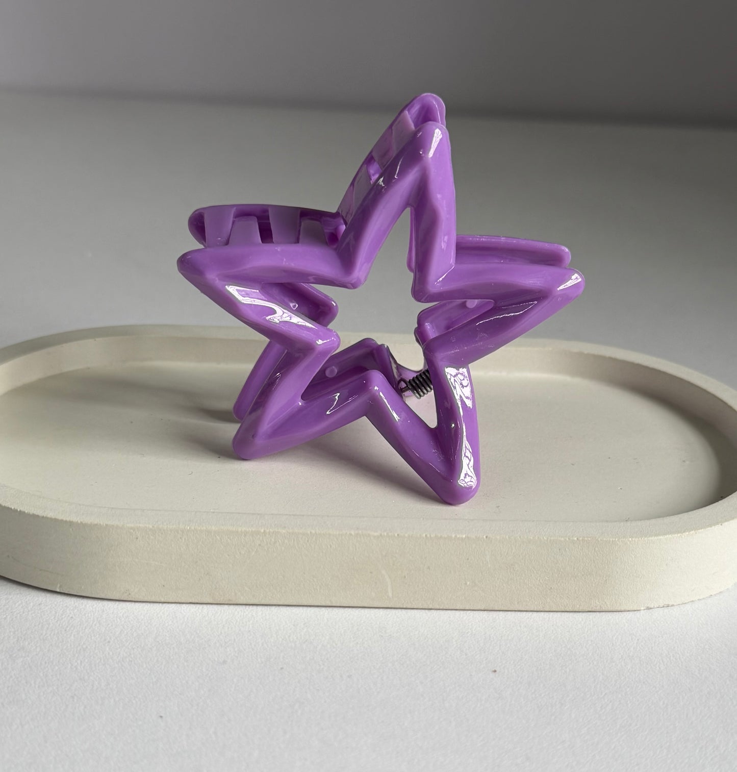 Twinkle Shine Claw Clip - Purple