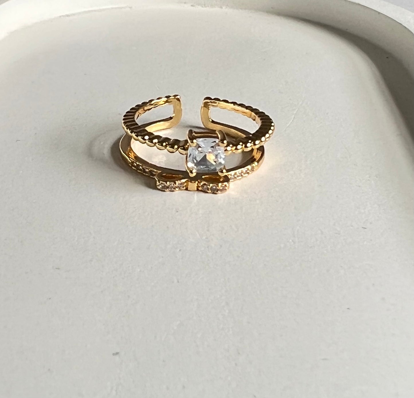 Timeless Spark Adjustable Ring - Anti-Tarnish