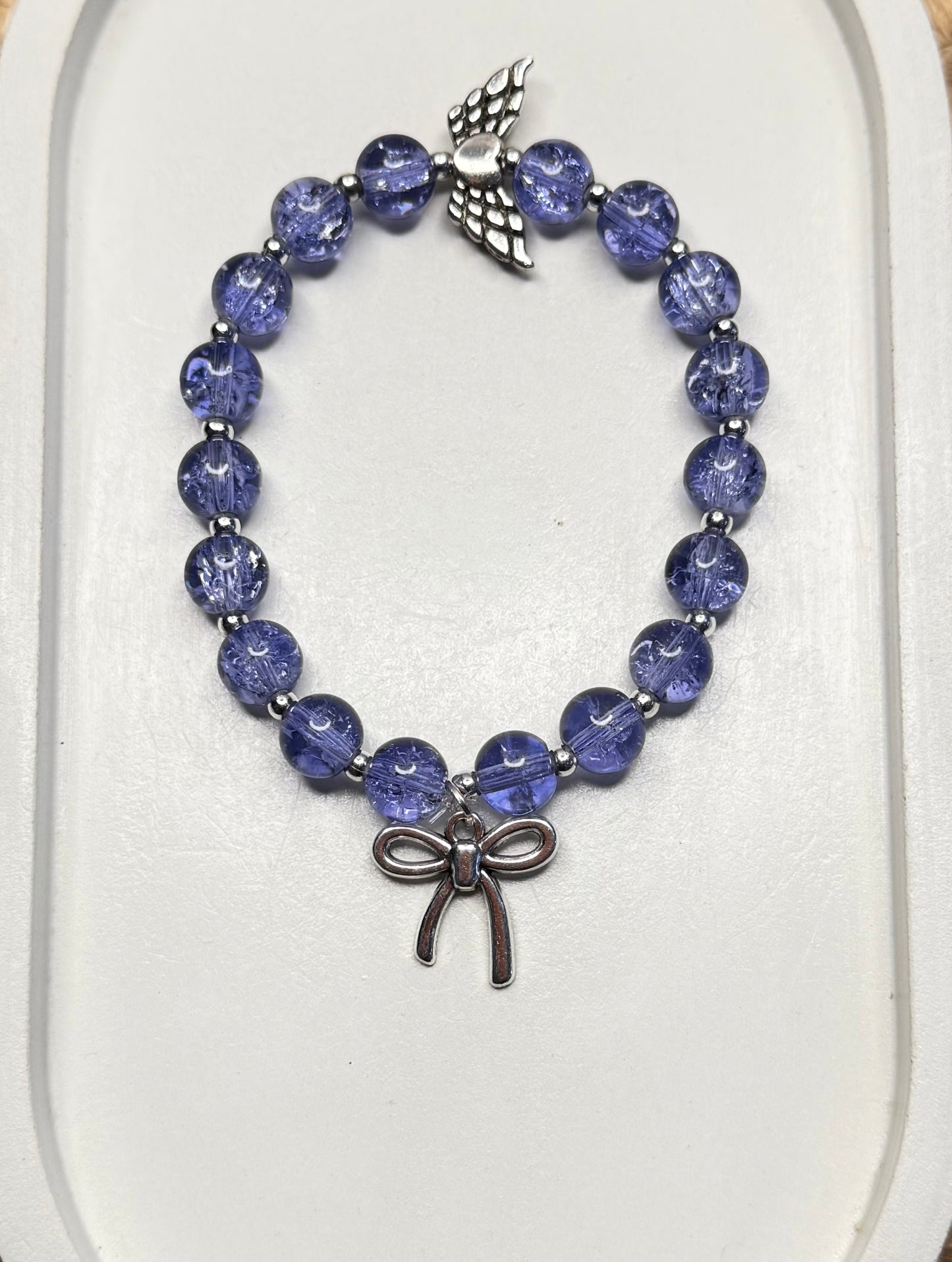 Angel Bow Beads Bracelet