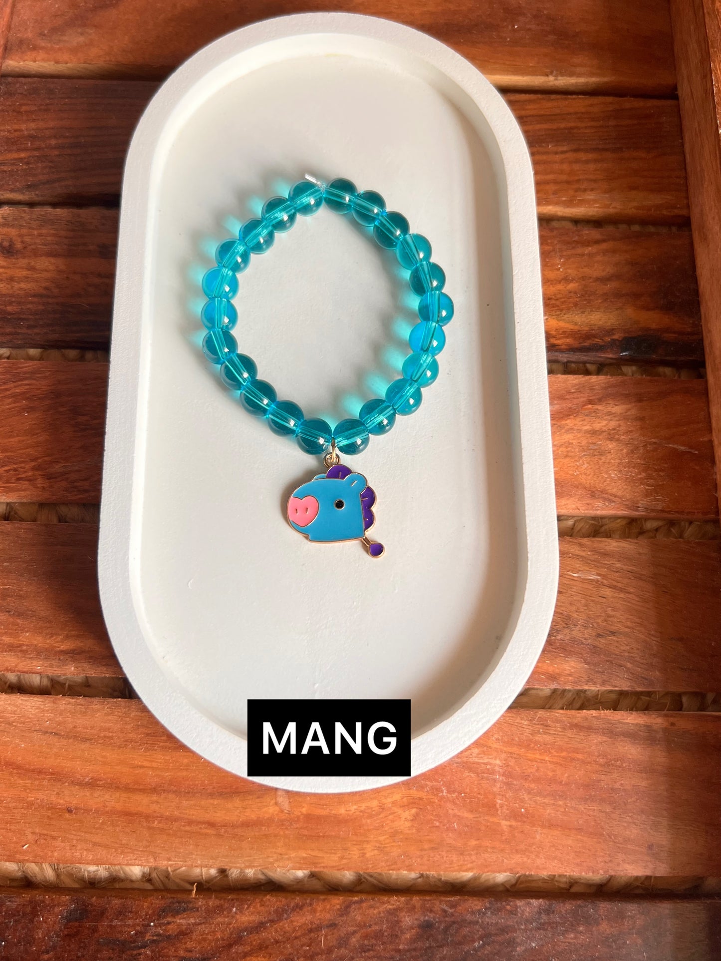 Cute BTS BT21 Character Charm Bracelets - Set Of 5