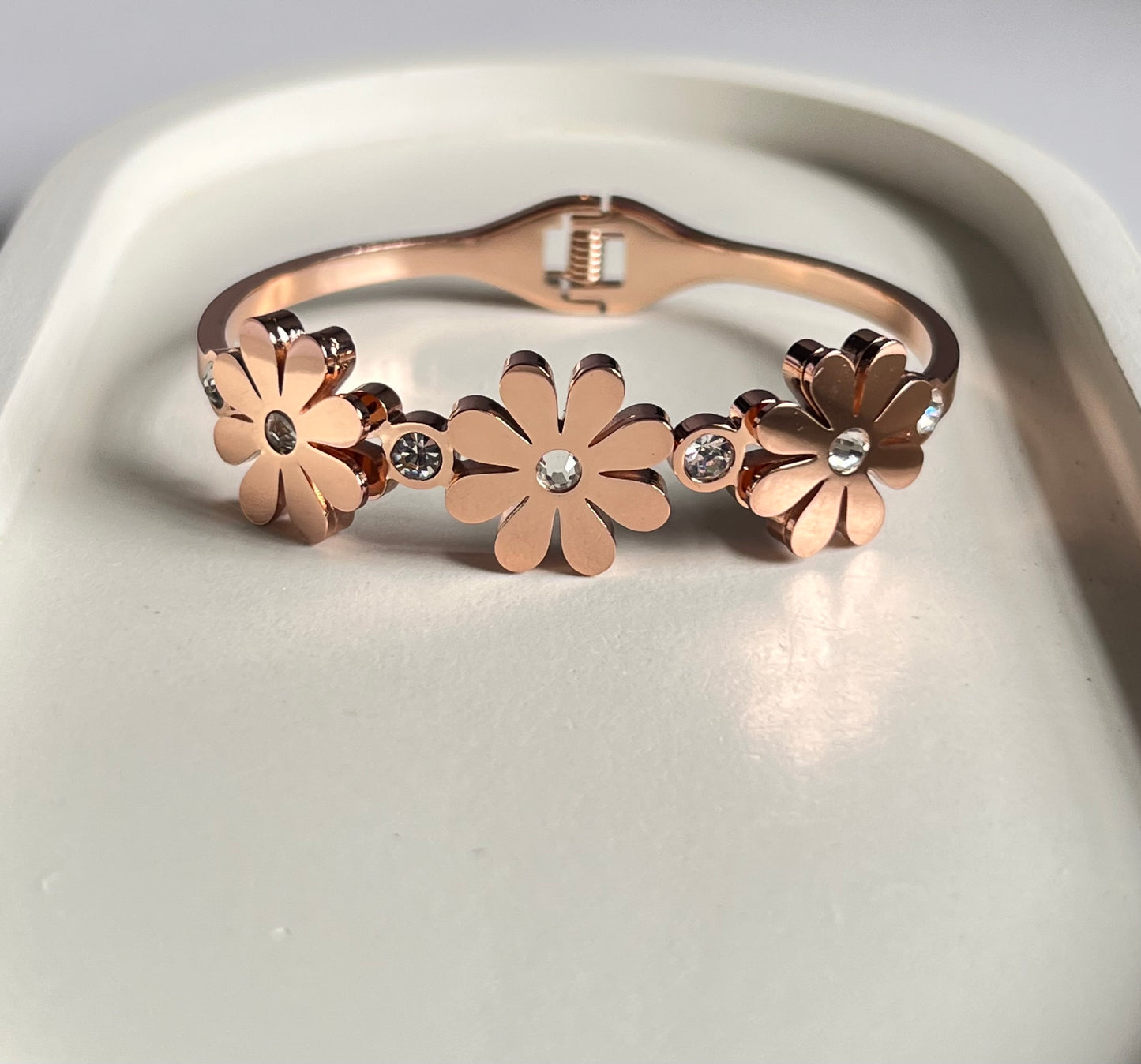 Petal Aura Kada Bracelet- Anti-Tarnish, Baby Size