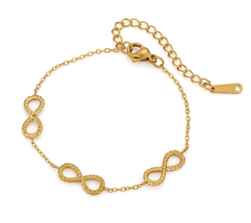 Forever & Always Anti Tarnish Chain Bracelet