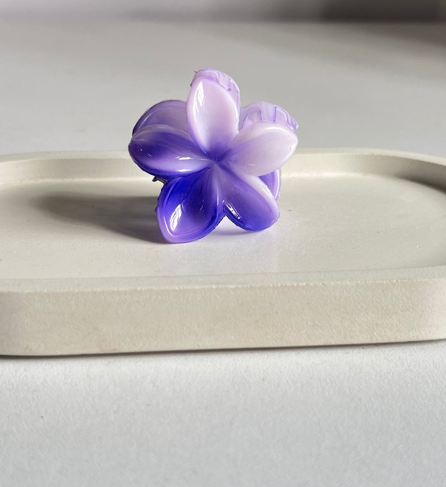 Flower Kiss & Heart Bliss Mini Clips (2 Pieces) - Purple