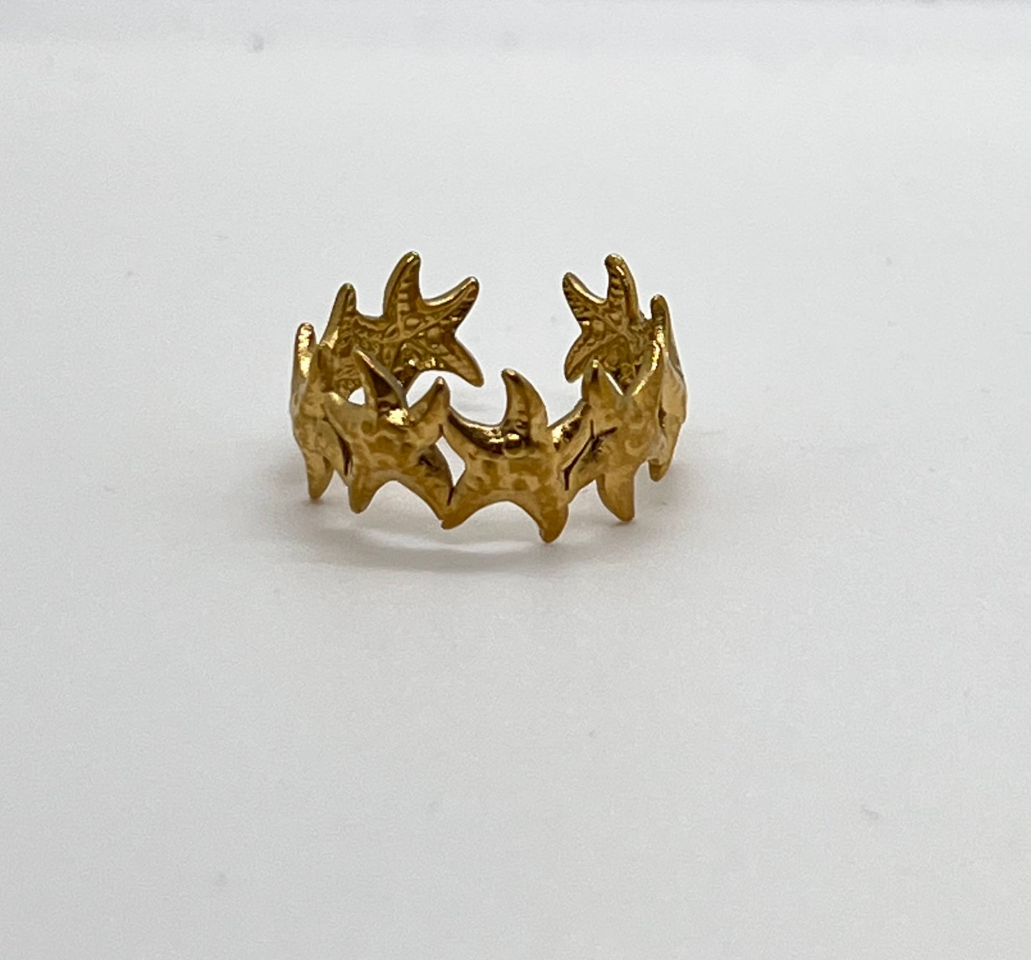 Endless Stars Anti-Tarnish Adjustable Finger Ring