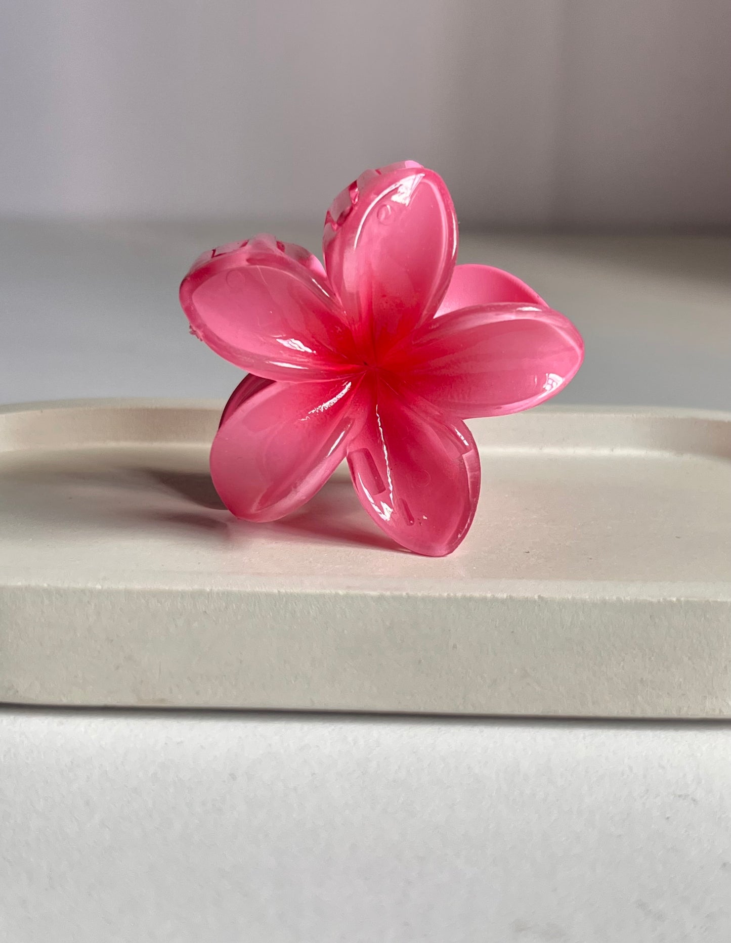 Blossom & Heart Mini Hair Clip Combo - Pink