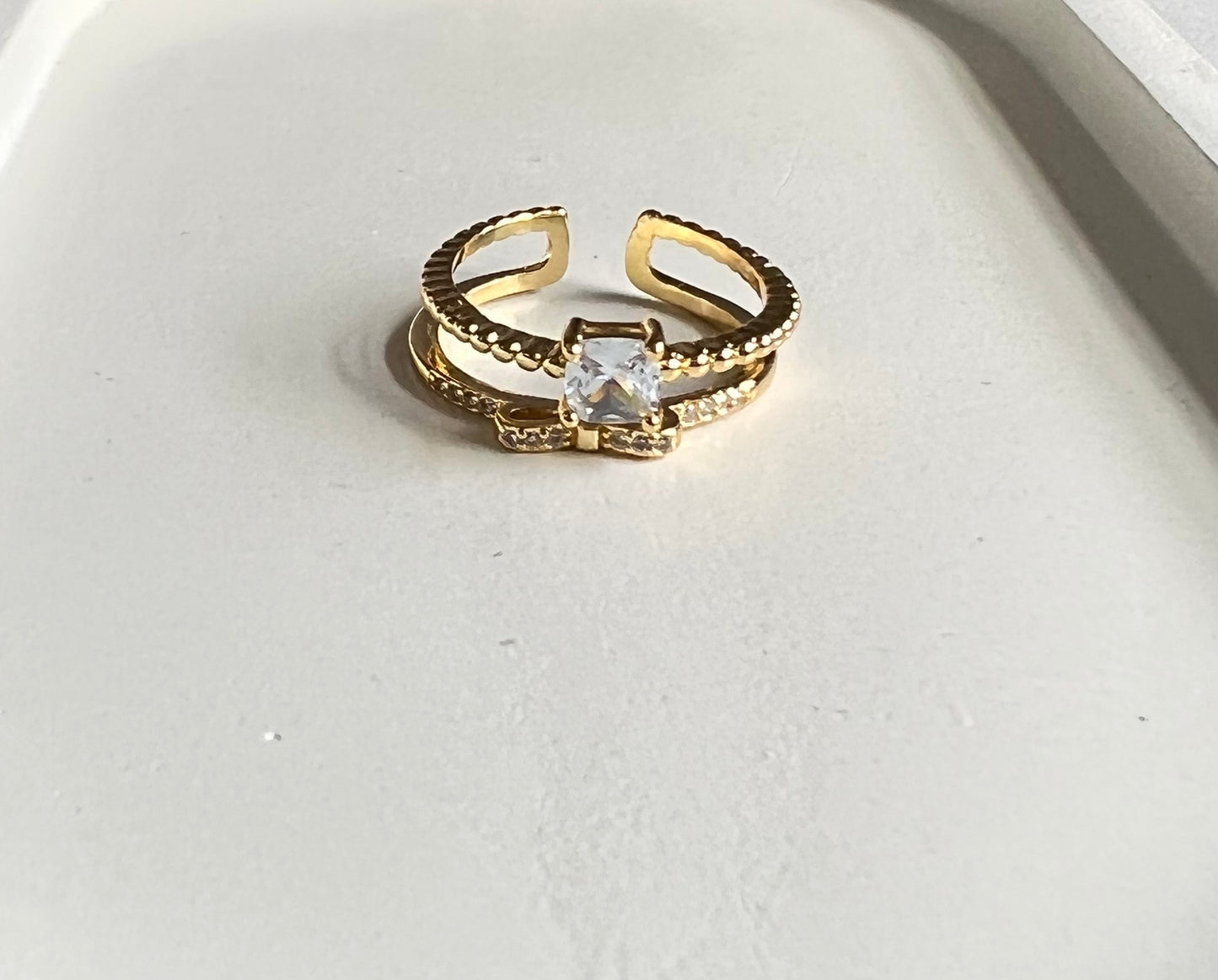 Timeless Spark Adjustable Ring - Anti-Tarnish