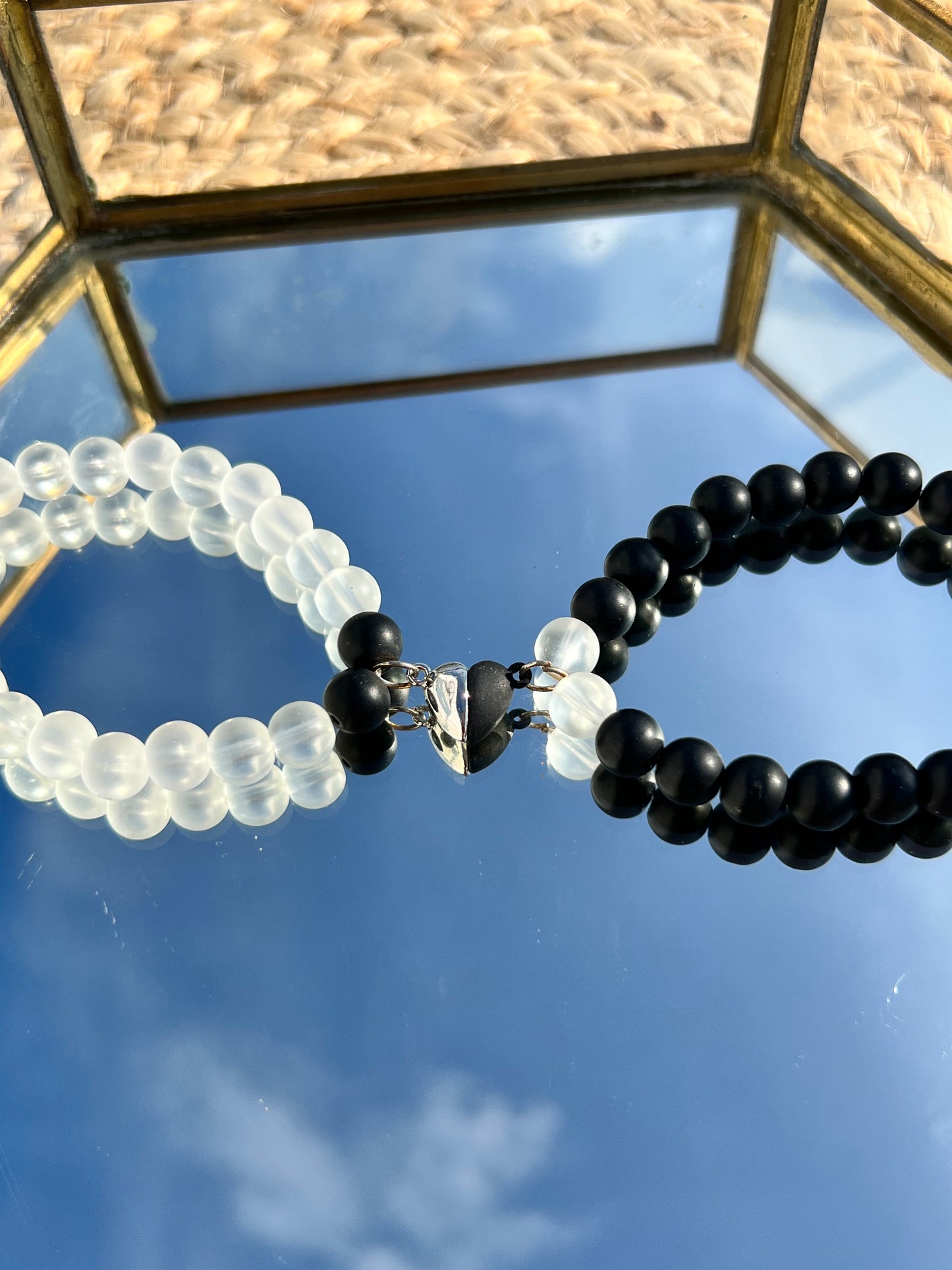 Matching Magnetic Heart Couple / Best Friends / Siblings Bracelet