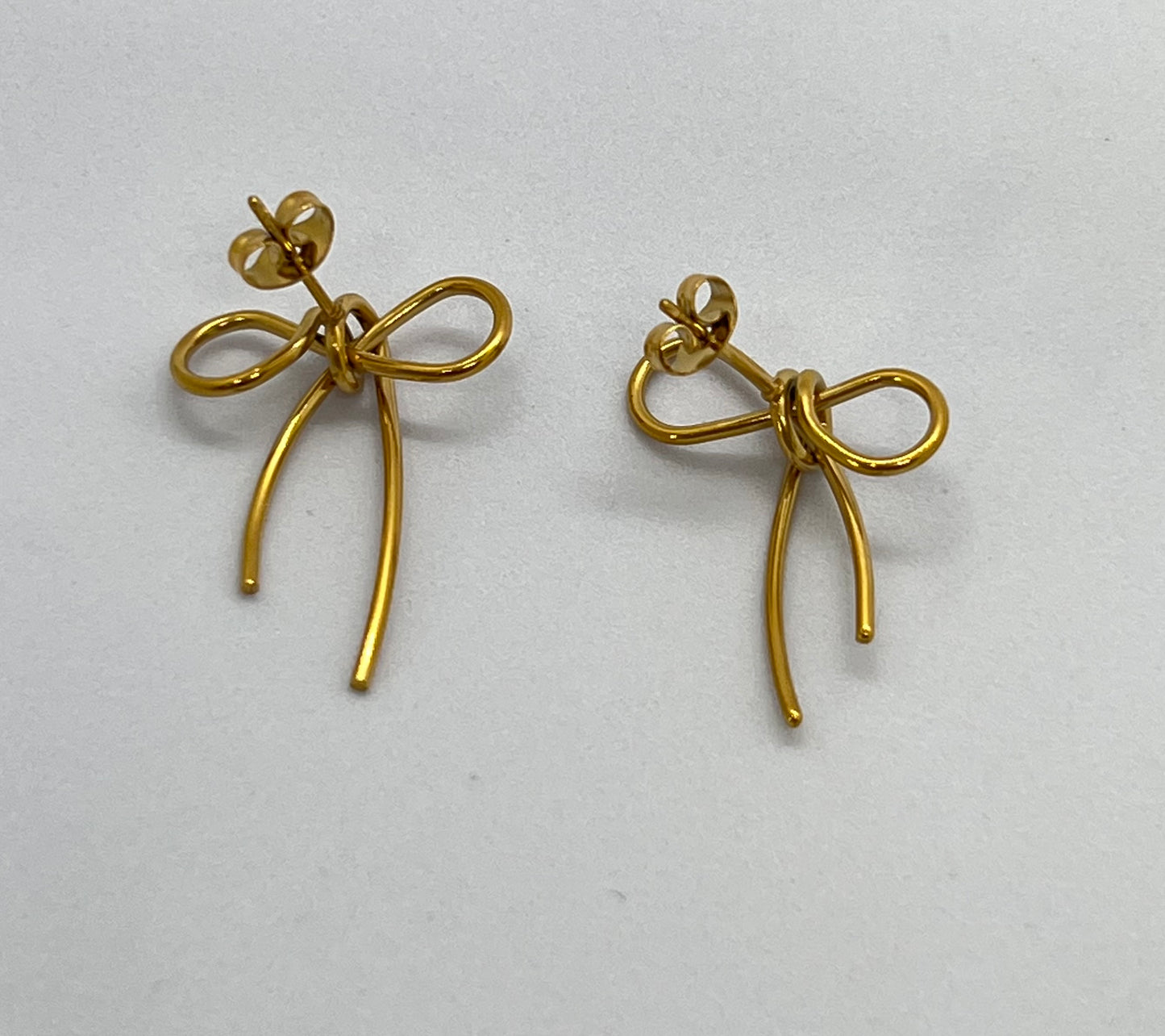 Eterna Bow Anti-Tarnish Bow Earrings