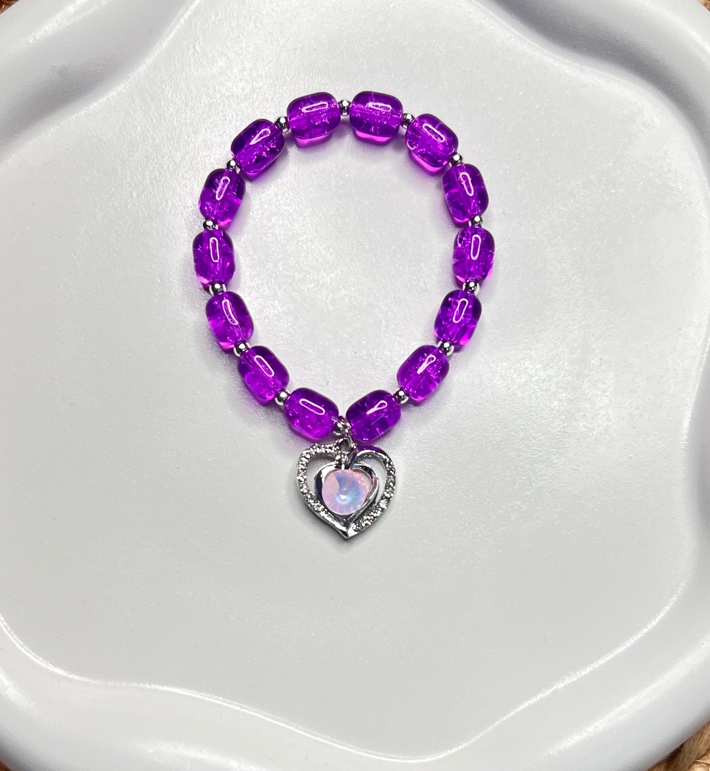Lustrous Love Beads Bracelet