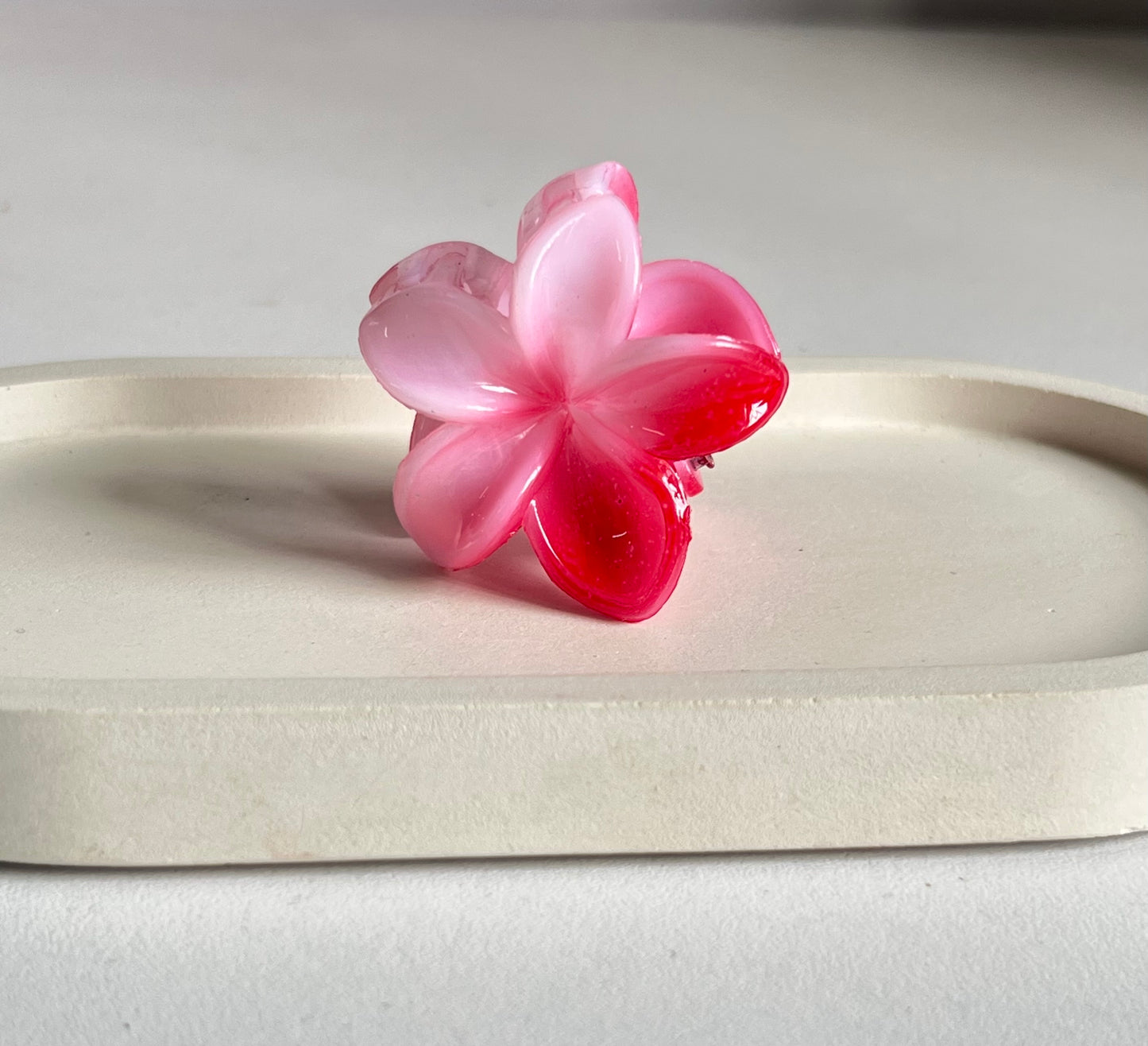 Flower Kiss & Heart Bliss Mini Clips (2 Pieces) - Red & Pink
