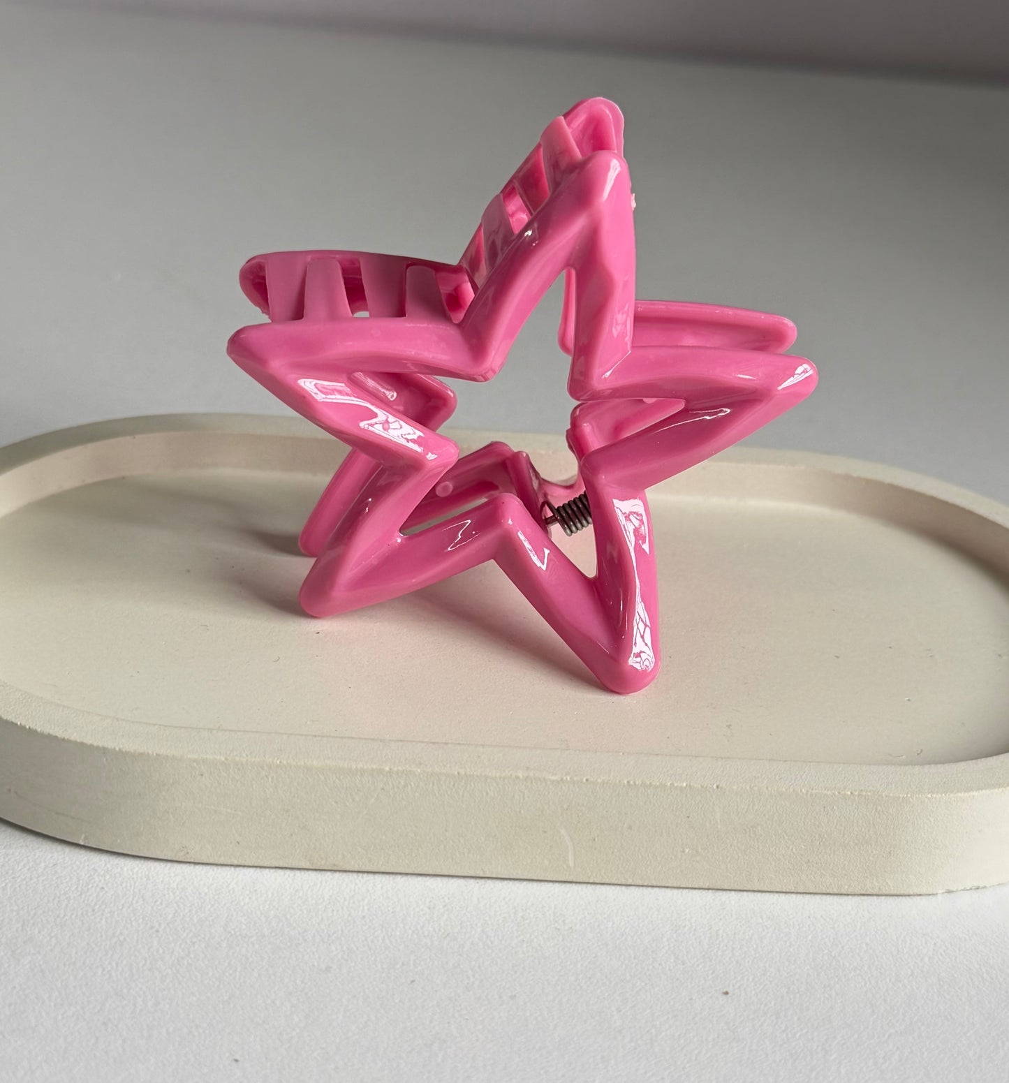 Twinkle Shine Claw Clip - Pink