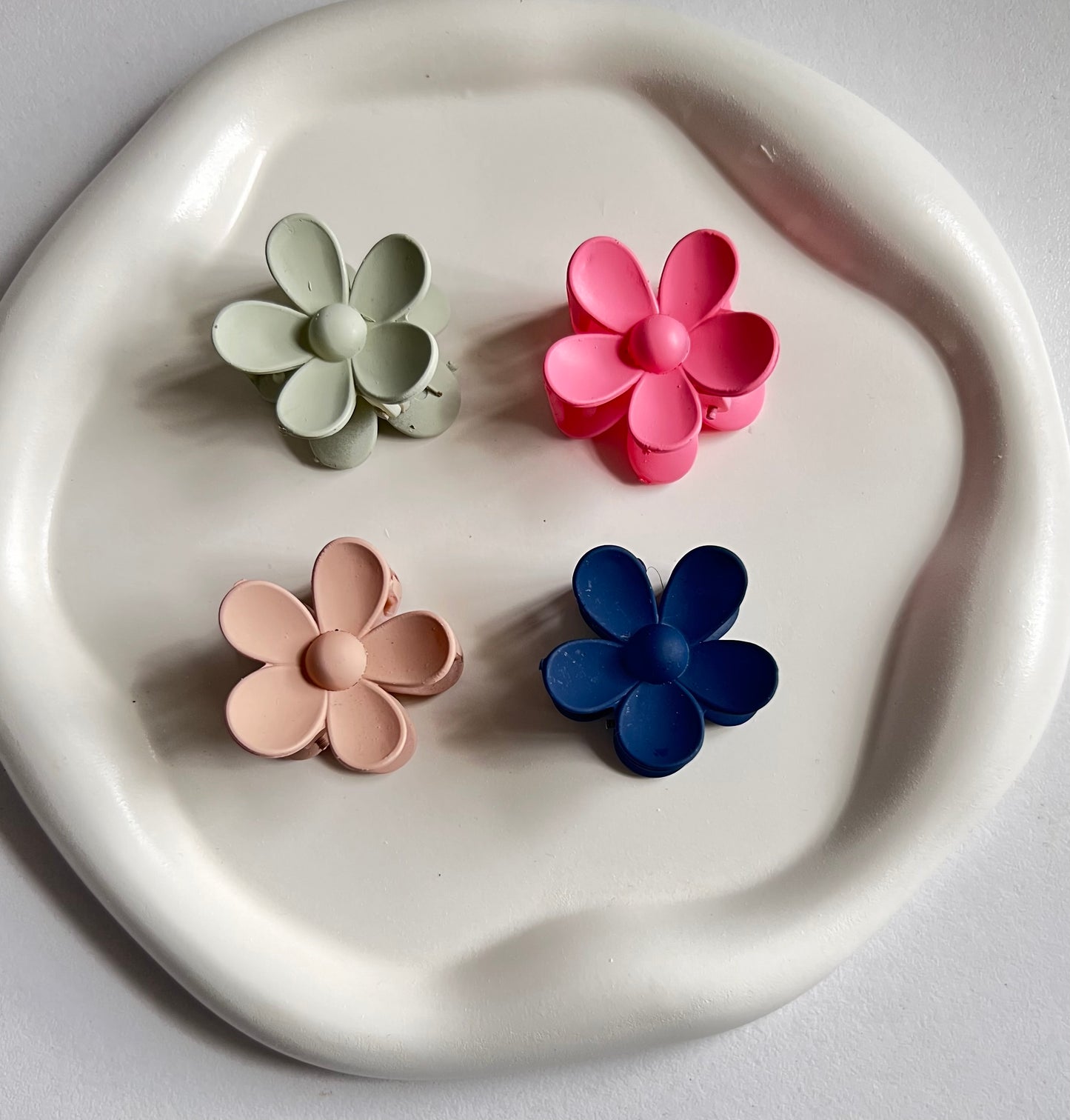 Bloom Flower Mini Claw Clips - 4 Pieces