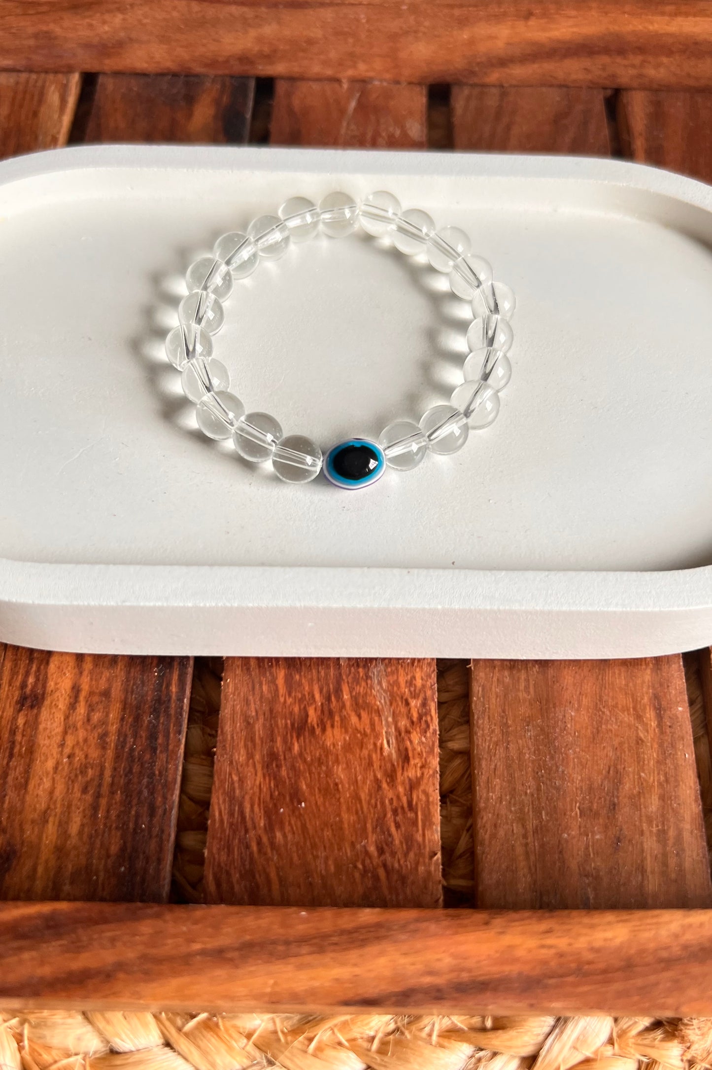 Enchanting Evil Eye Beads Bracelets- Set of 5