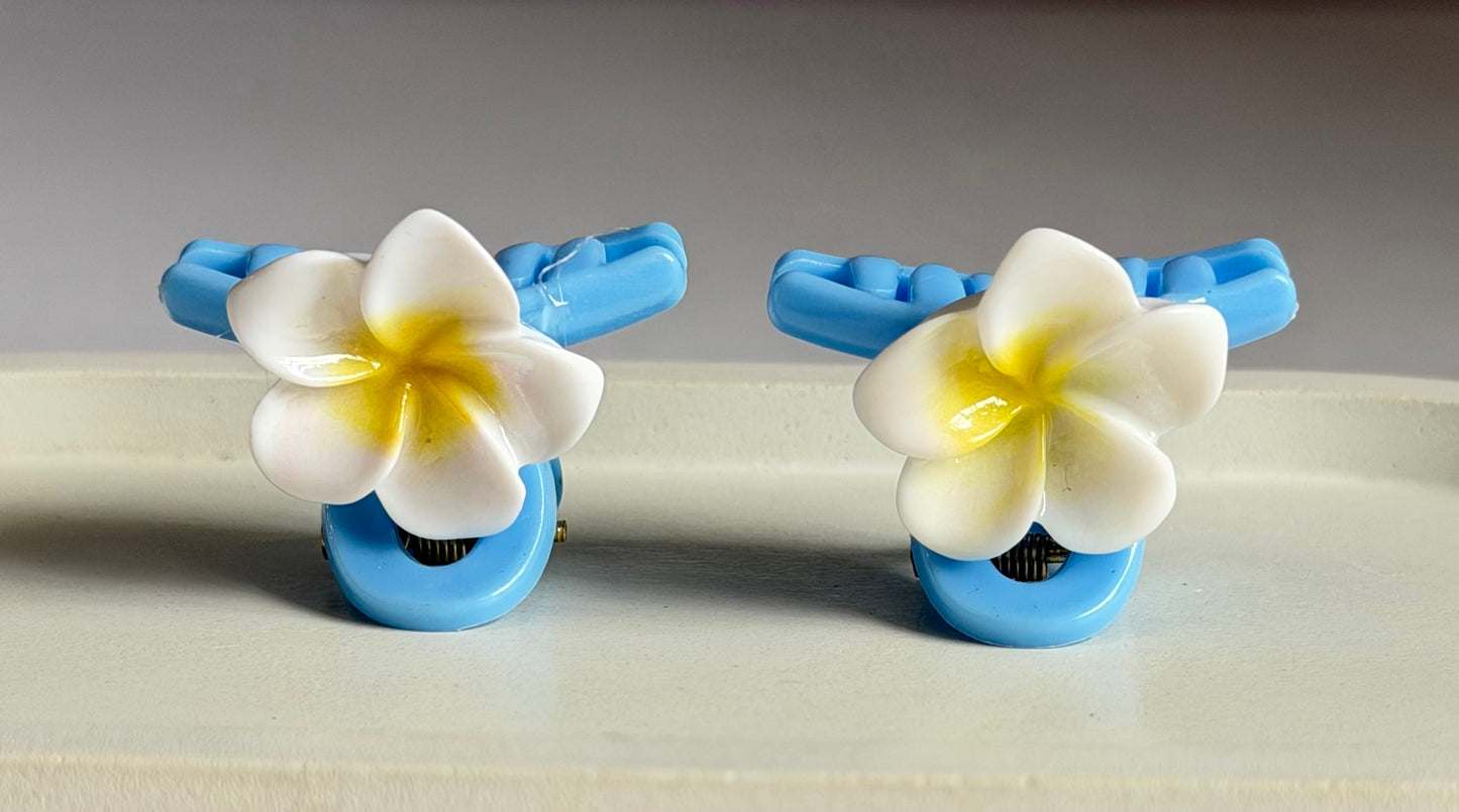 Pinteresty Petal Bestie Mini Combo Clips - Whitish Blue