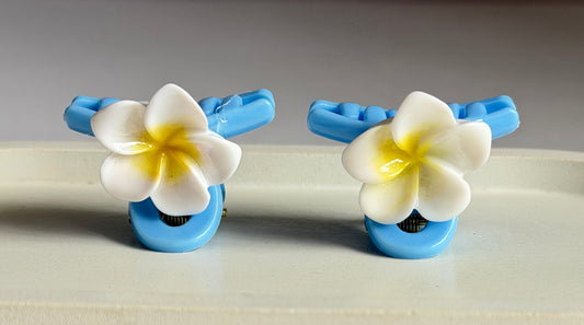 Pinteresty Petal Bestie Mini Combo Clips - Whitish Blue