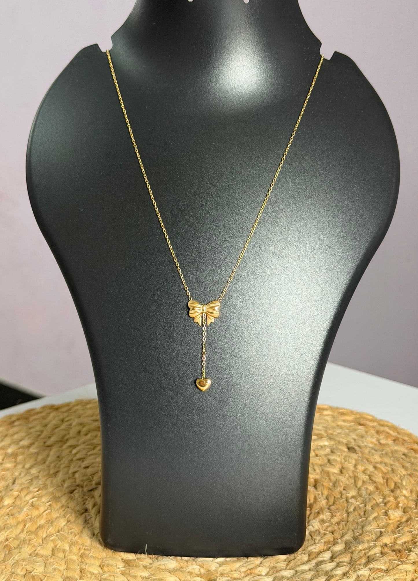 Dainty Bowknot Anti-Tarnish Neck Chain