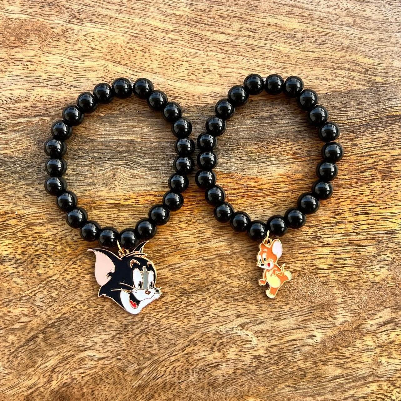 Tom & Cherry Couple / Best Friends Bracelet (Set of 2)