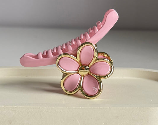 The Darling Daisy Claw Clip - Pink