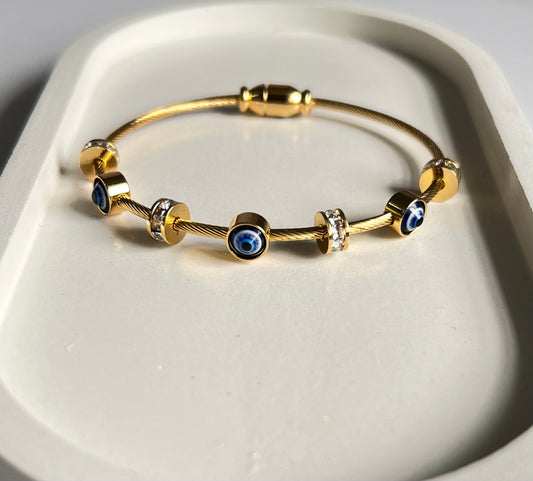 Everlasting Protection Evil Eye Bracelet