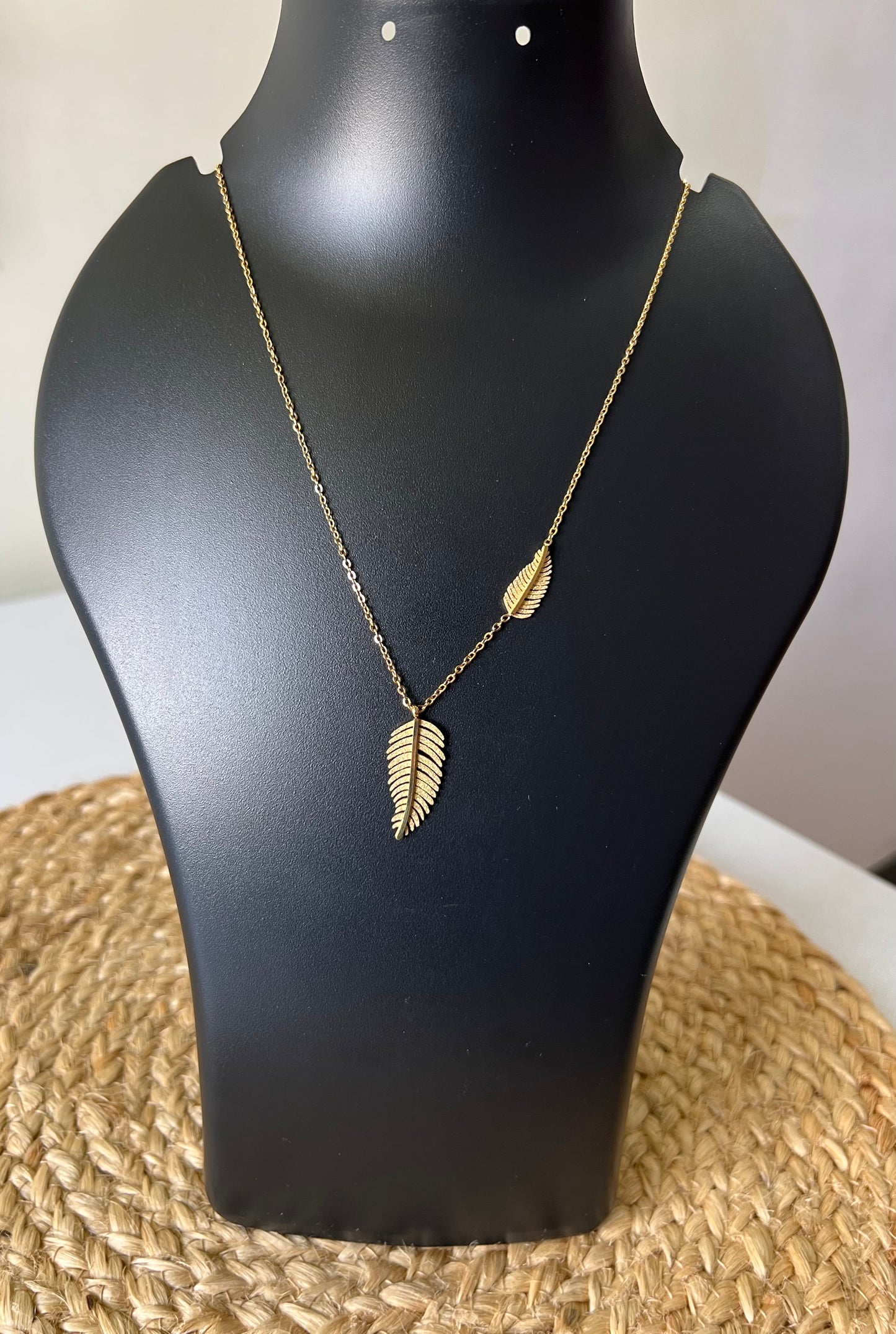 TwinLeaf Anti- Tarnish Neck Chain