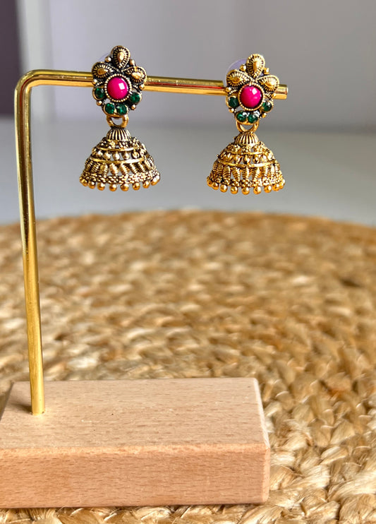 Mini Melody Jumka Earrings