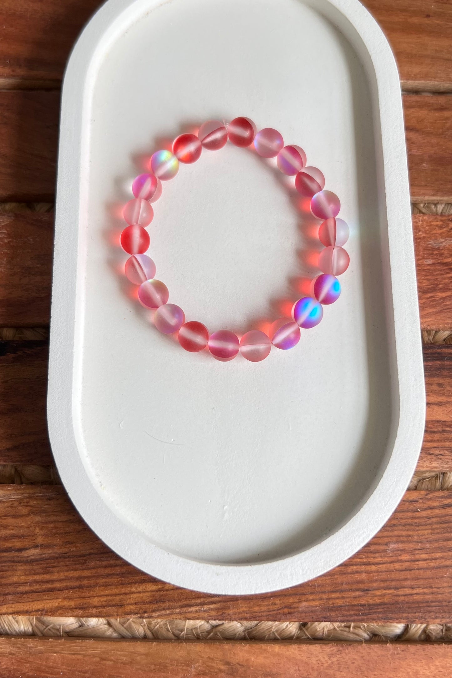 AuraPop Twins - Semi Precious Beads Bracelet ( 2 Pieces)
