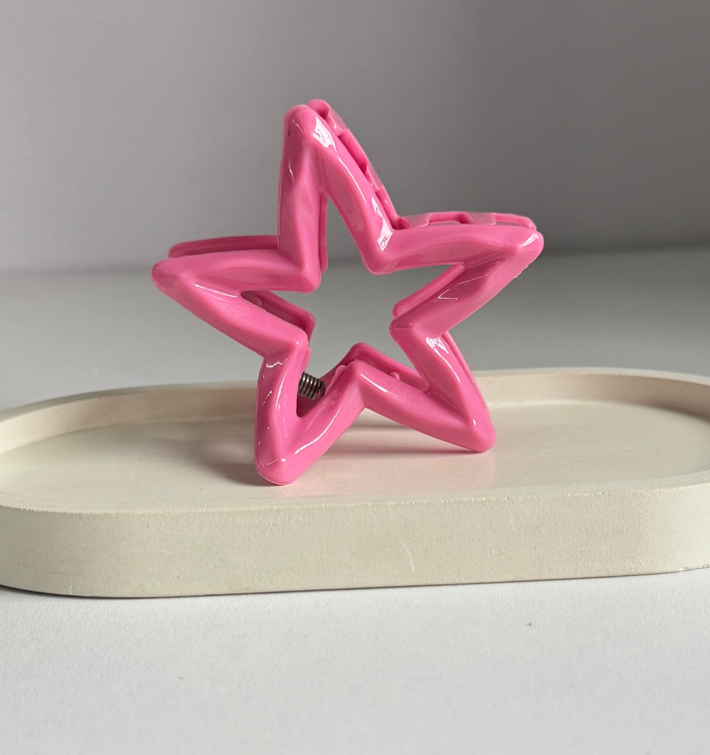 Twinkle Shine Claw Clip - Pink