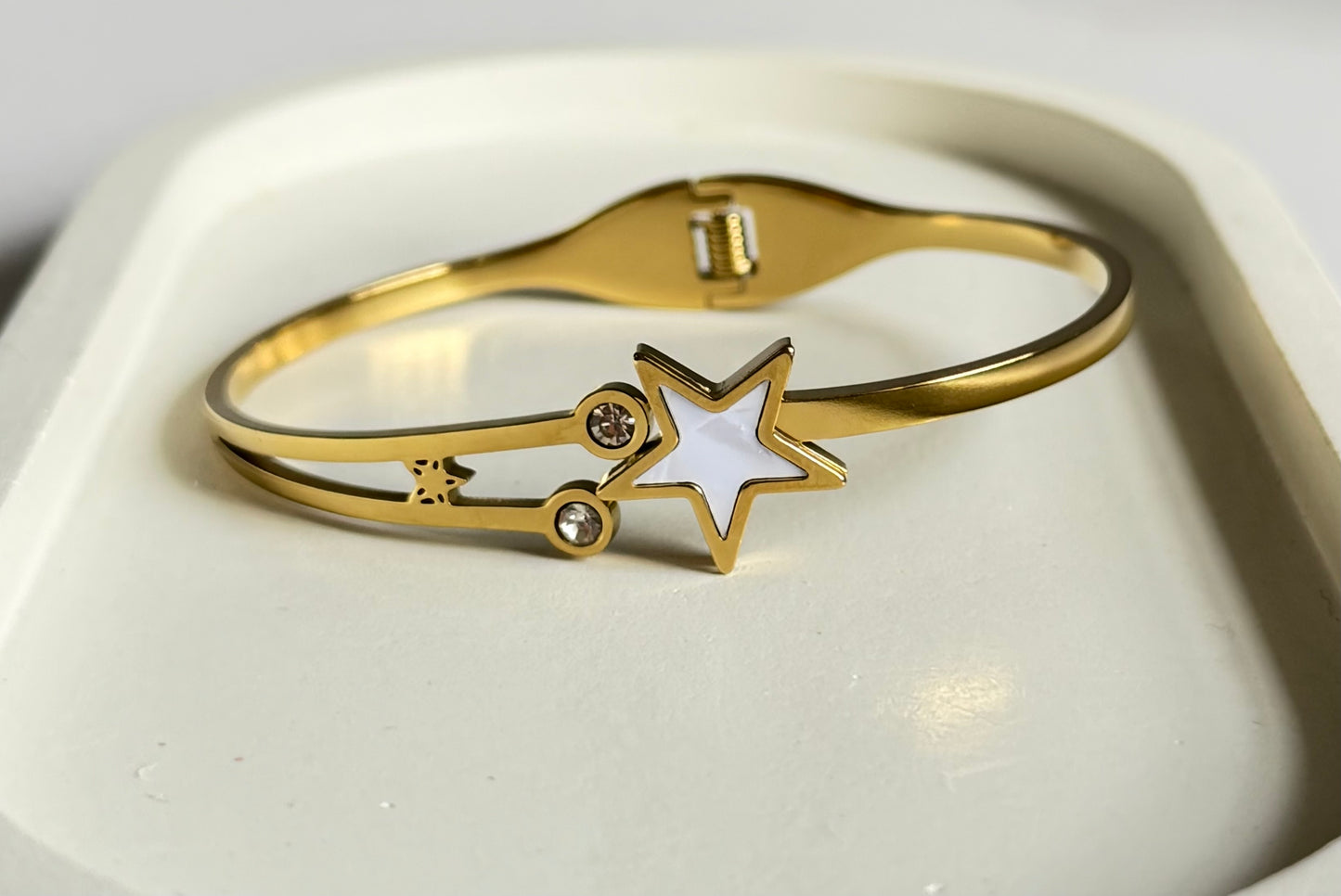 The Shooting Star Anti Tarnish Kada Bracelet - Regular Size