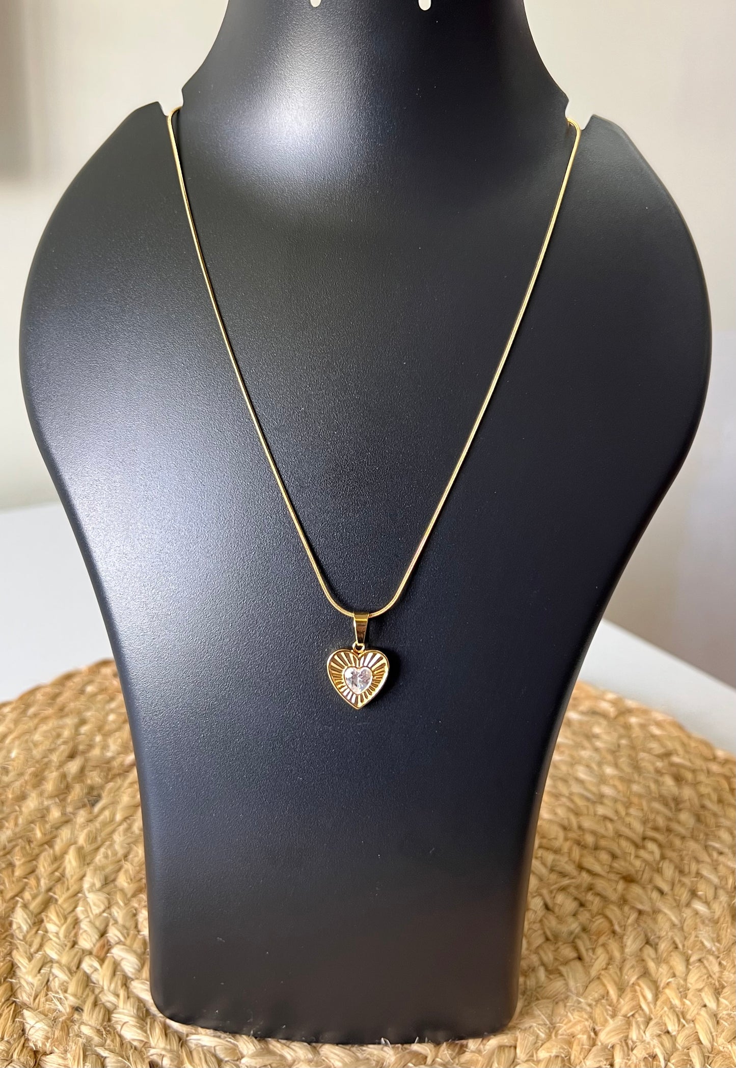 Everyday Love Heart - Tarnish-Free Neck Chain