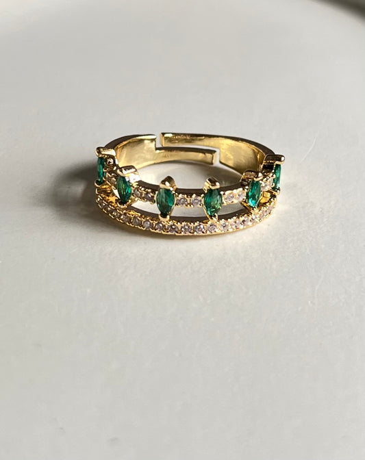Mint Royale Ring - Adjustable & Anti Tarnish