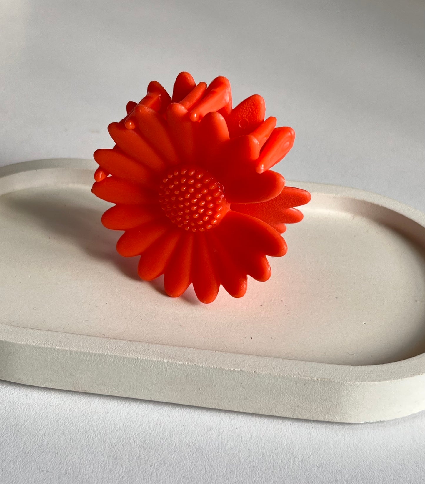 Pinteresty Sunflower Maxi Claw Clip - Orange