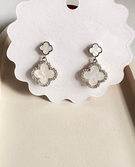 Korean Style Anti Tarnish Ever Glow Earrings- Silver Plated
