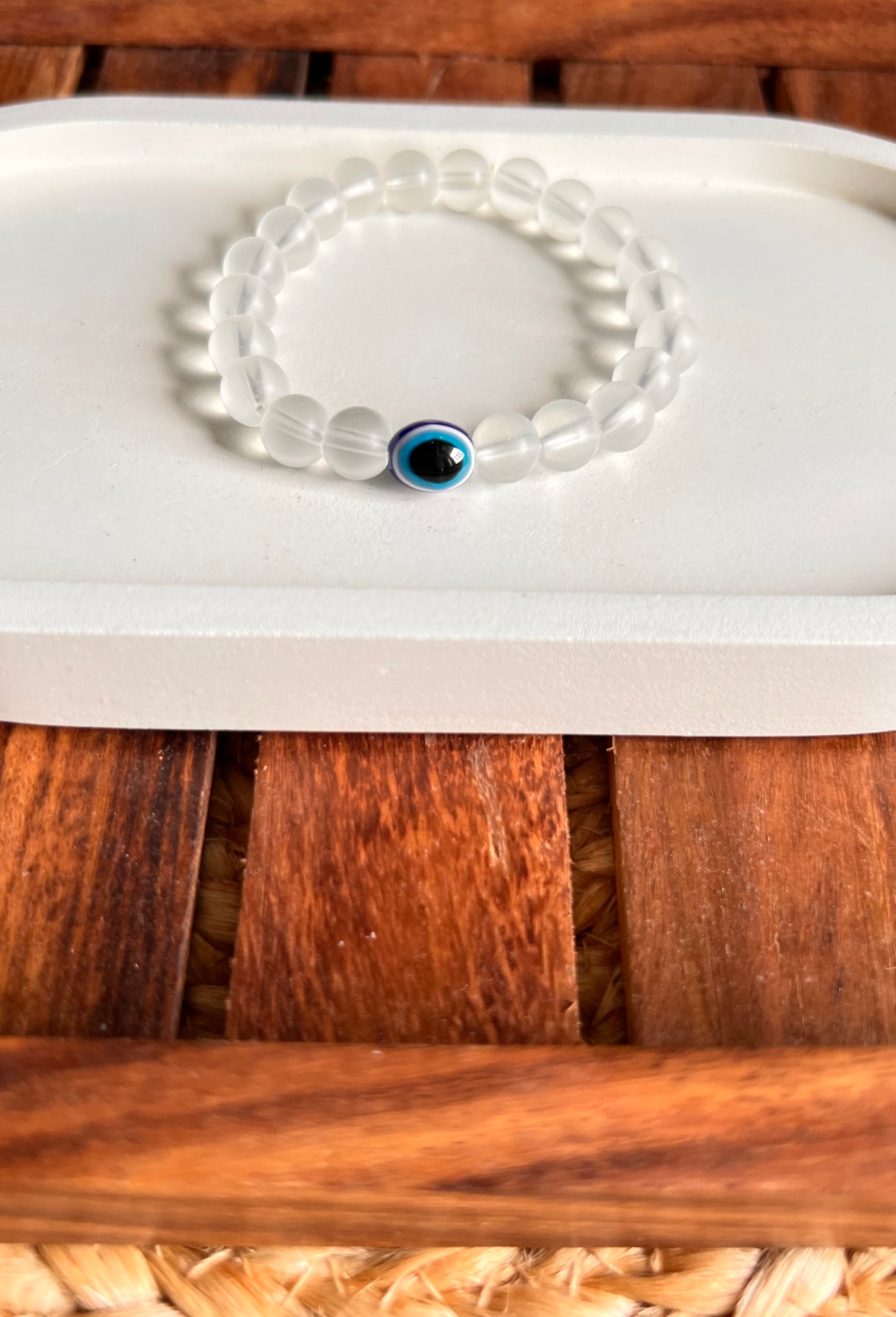 Enchanting Evil Eye Beads Bracelets- Set of 5