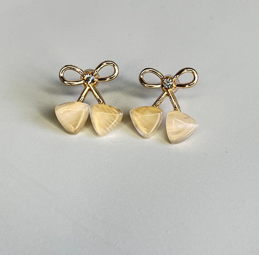 Ethereal Bow Earrings
