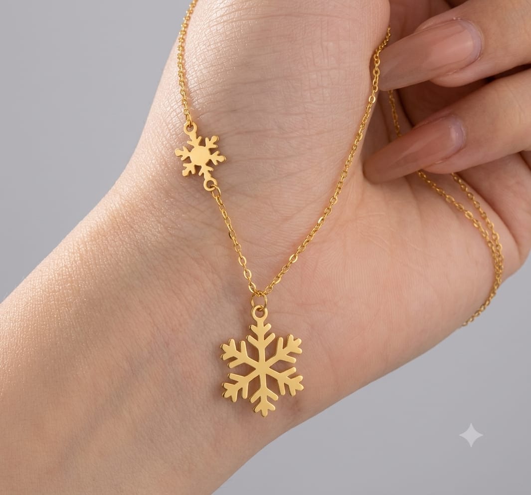 Frost & Flare Snowflake Anti Tarnish Earrings