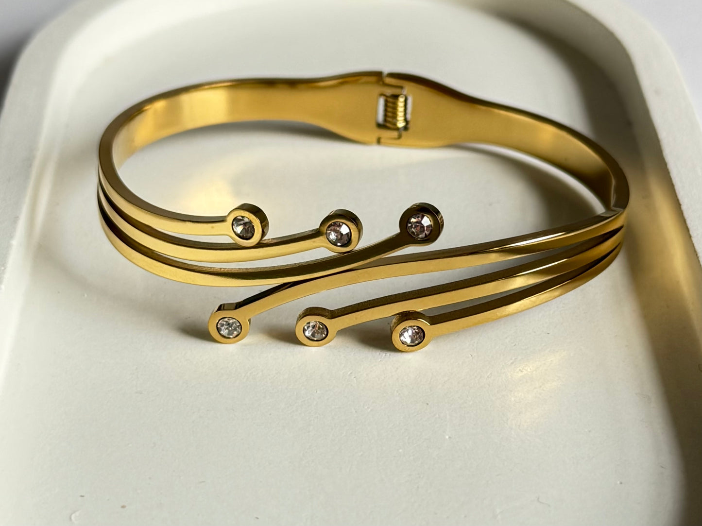 Luminous Trails Anti Tarnish Kada Bracelet - Regular Size