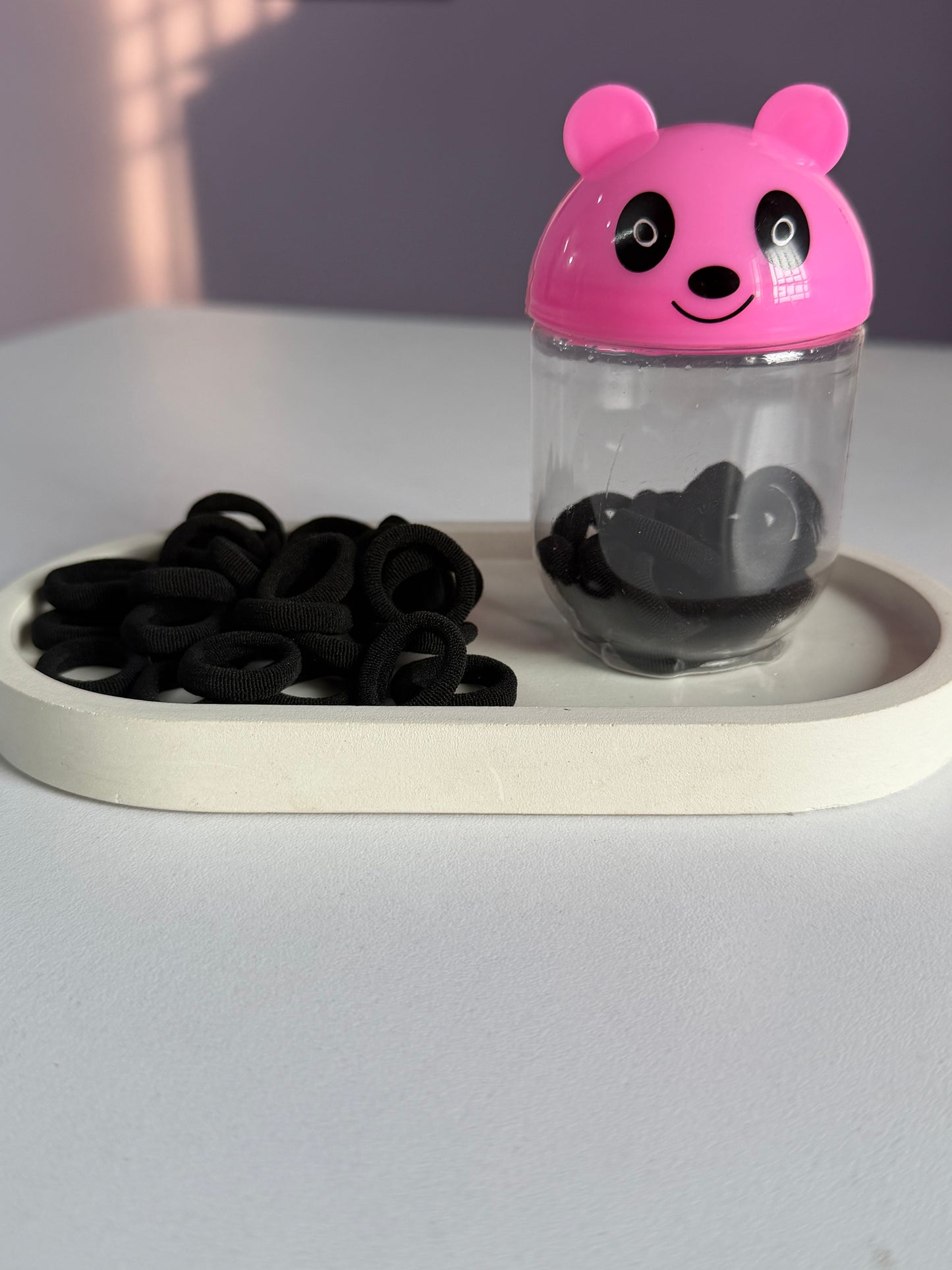 Black Basic Mini Hairband Set