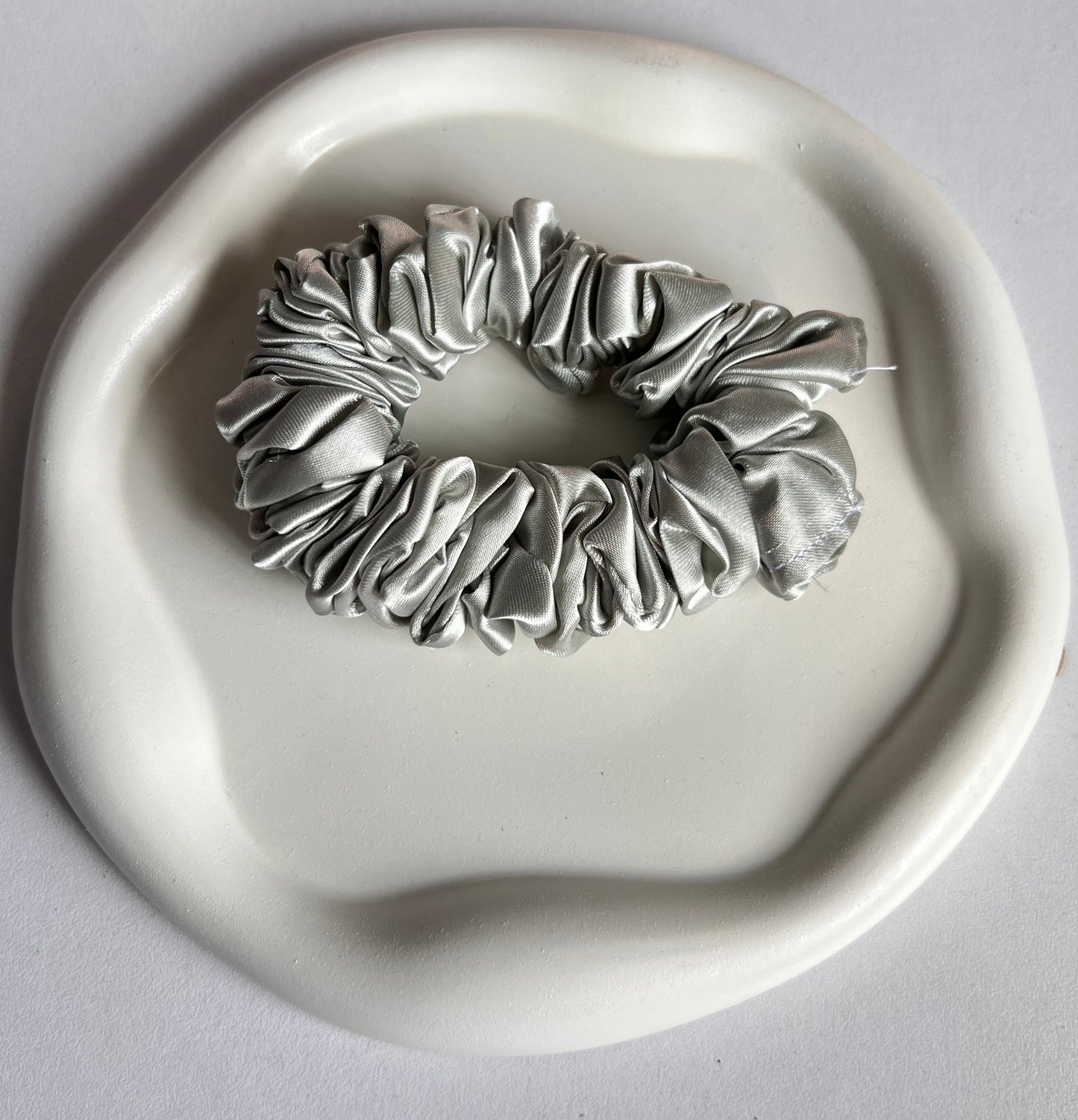 Soft Touch Elegance Satin Scrunchies - Pastel