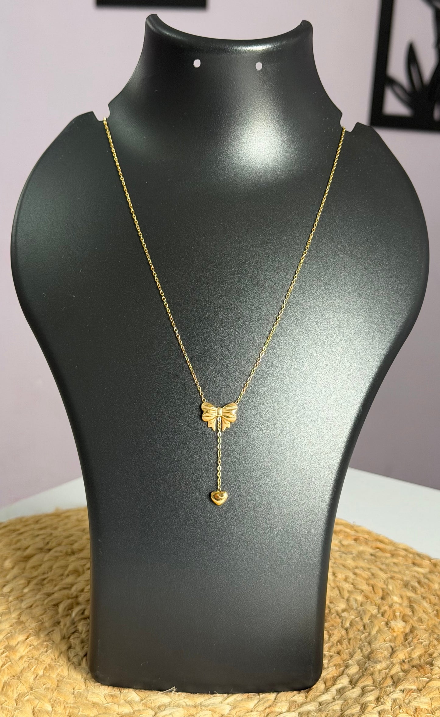 Dainty Bowknot Anti-Tarnish Neck Chain