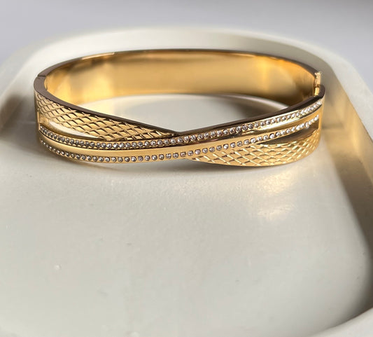 Luxury EverGold Plated Kada - Anti Tarnish