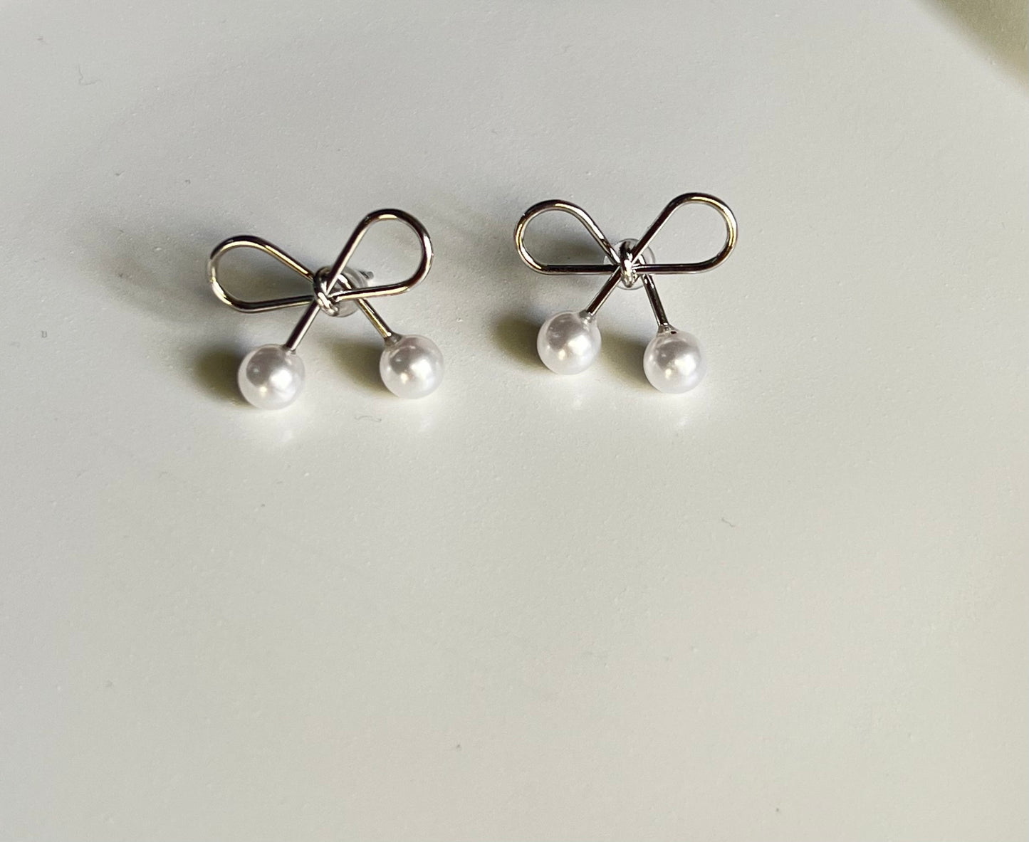 Twilight Bow Elegance Earrings