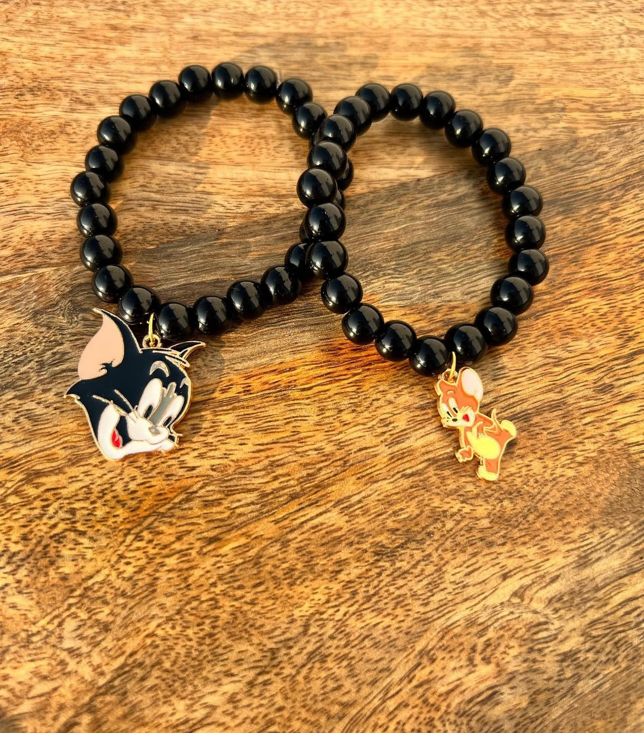 Tom & Cherry Couple / Best Friends Bracelet (Set of 2)