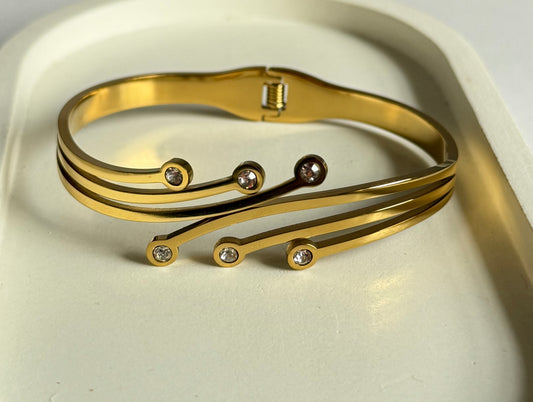Luminous Trails Anti Tarnish Kada Bracelet - Regular Size