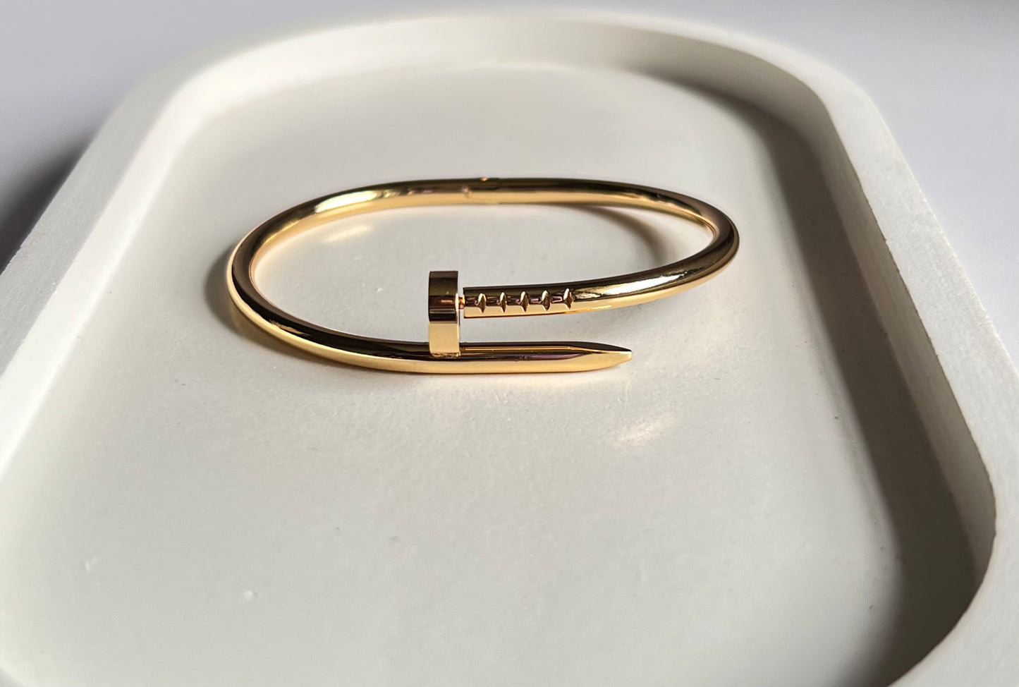Trendy Tarnish Free Nail Bracelet- Baby Size
